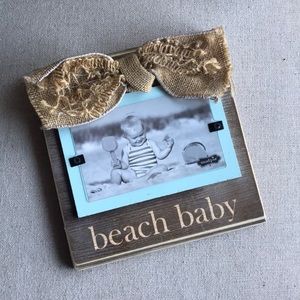 Mud pie beach baby frame #2